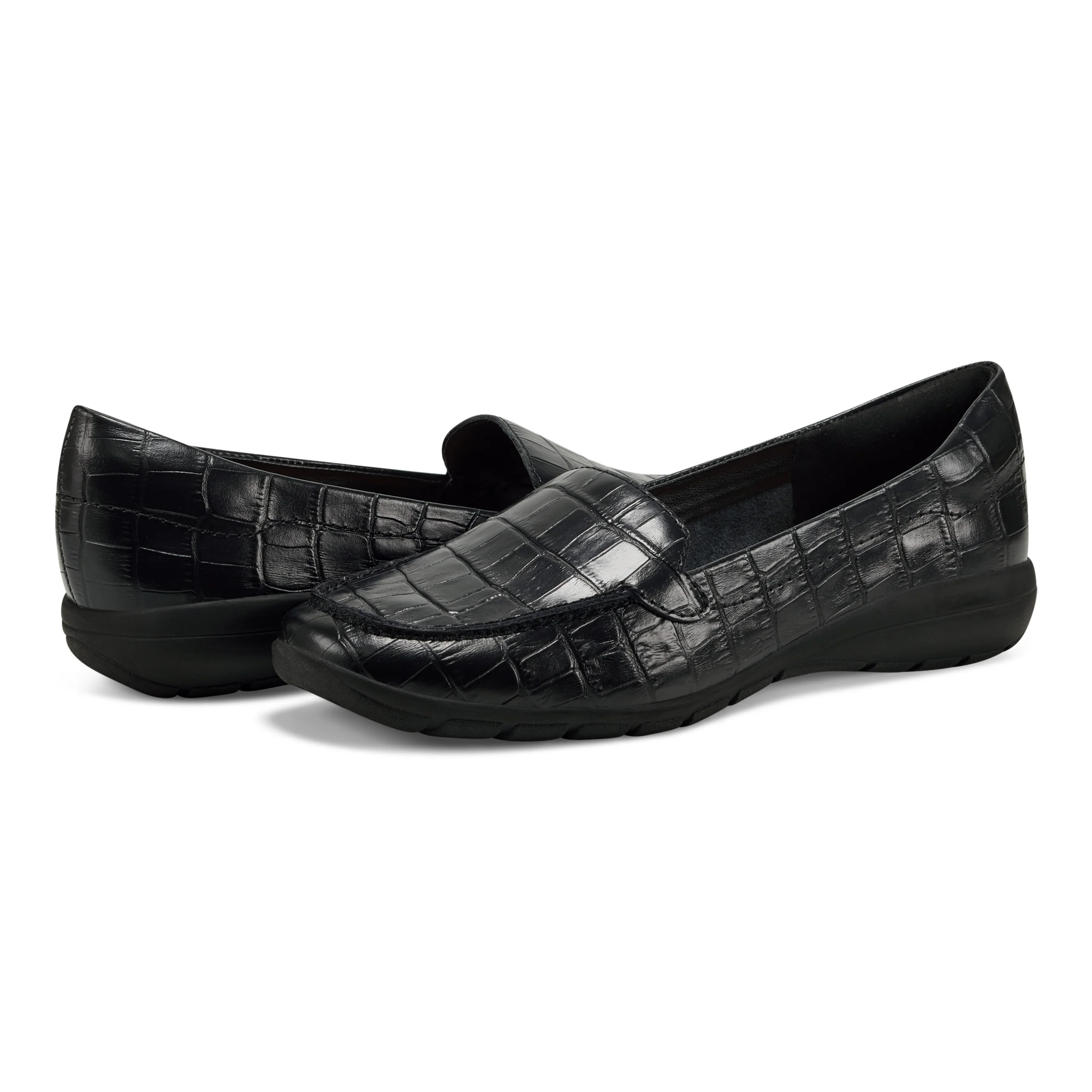 Abide Croco Print Casual Flats - Image 7