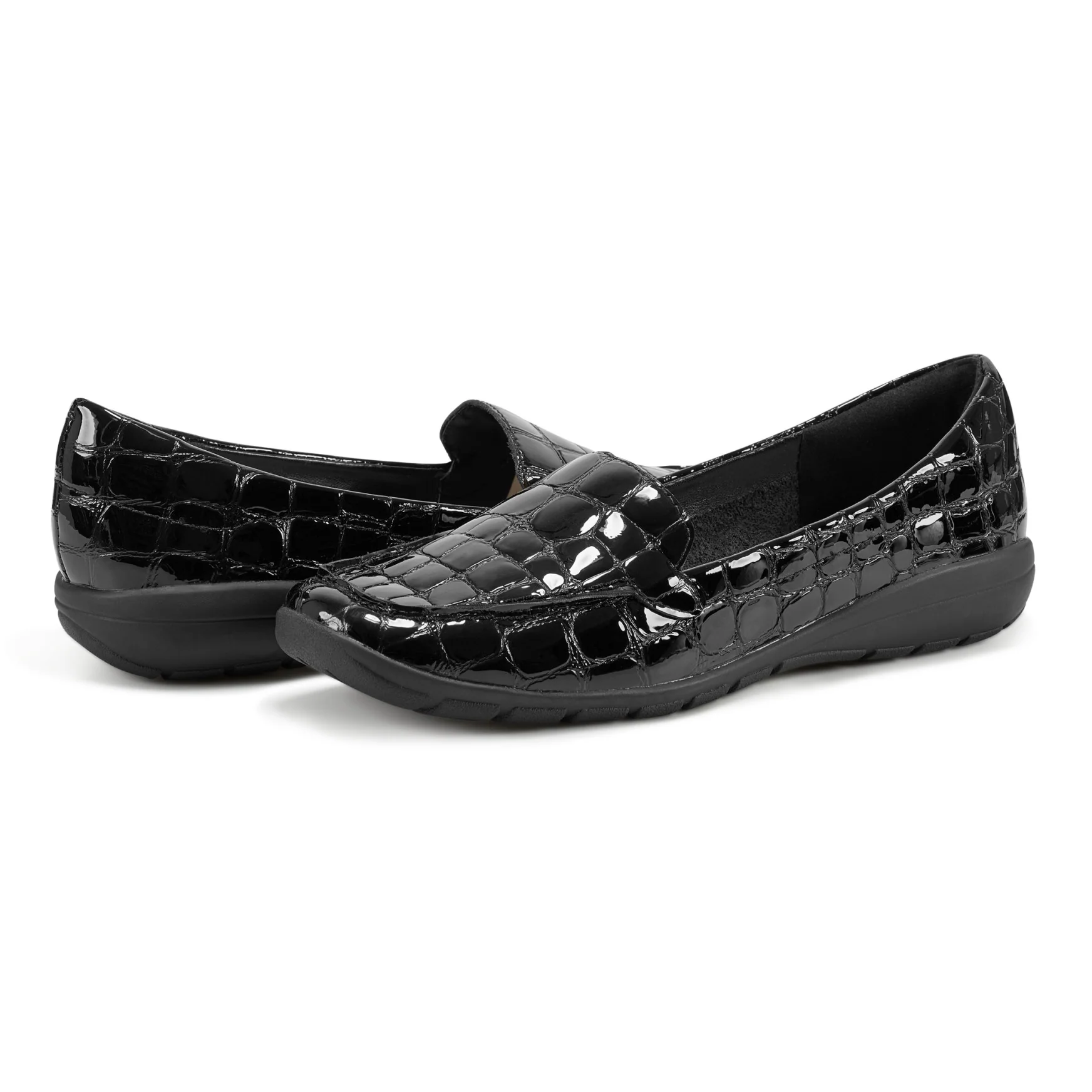 Abide Croco Print Casual Flats - Image 7