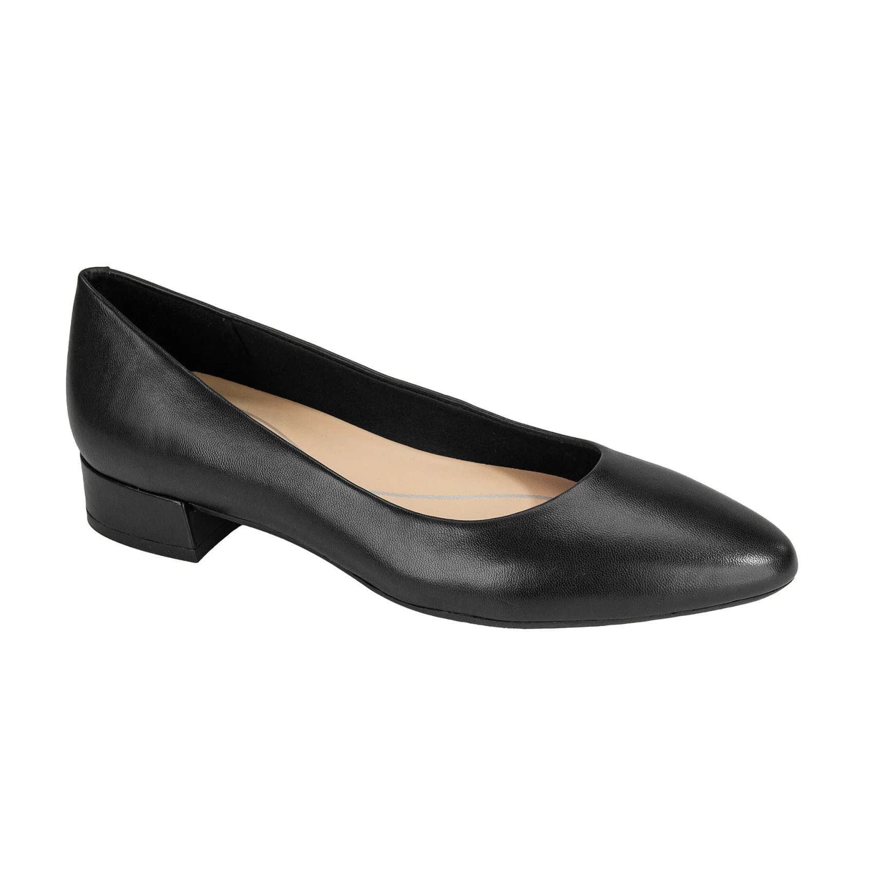 Caldise Leather Low Heel Dress Shoes - Image 2