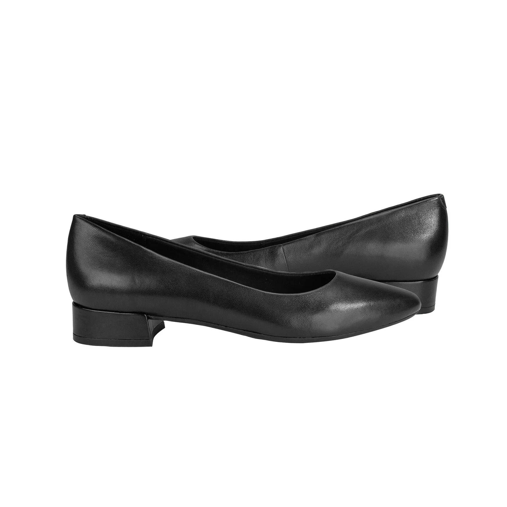 Caldise Leather Low Heel Dress Shoes - Image 7