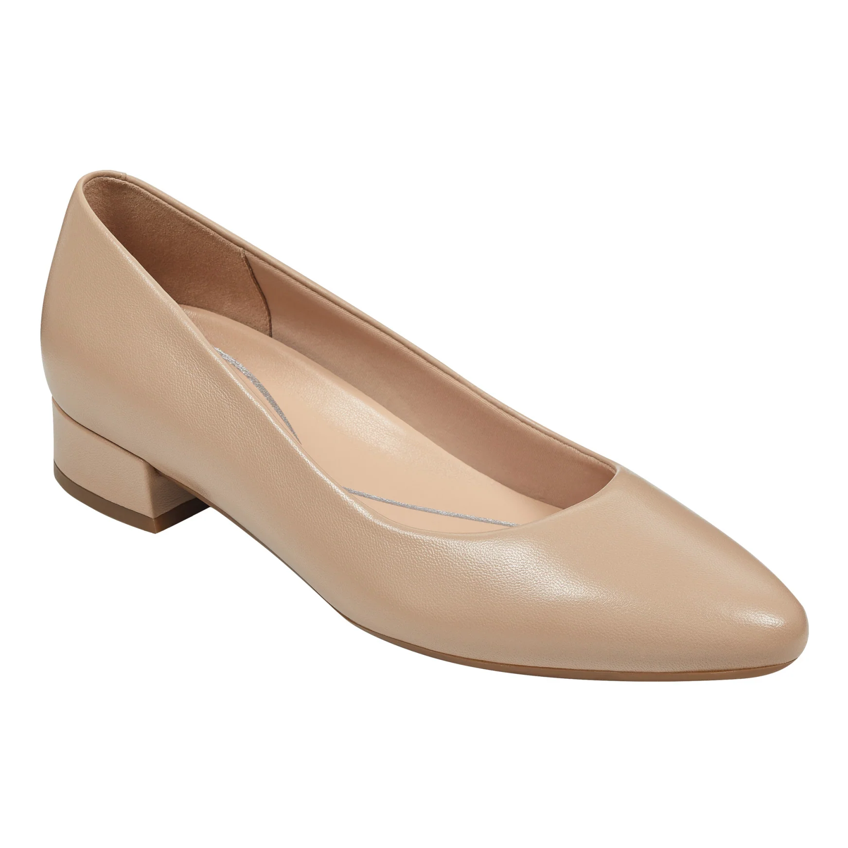 Caldise Leather Low Heel Dress Shoes - Image 2