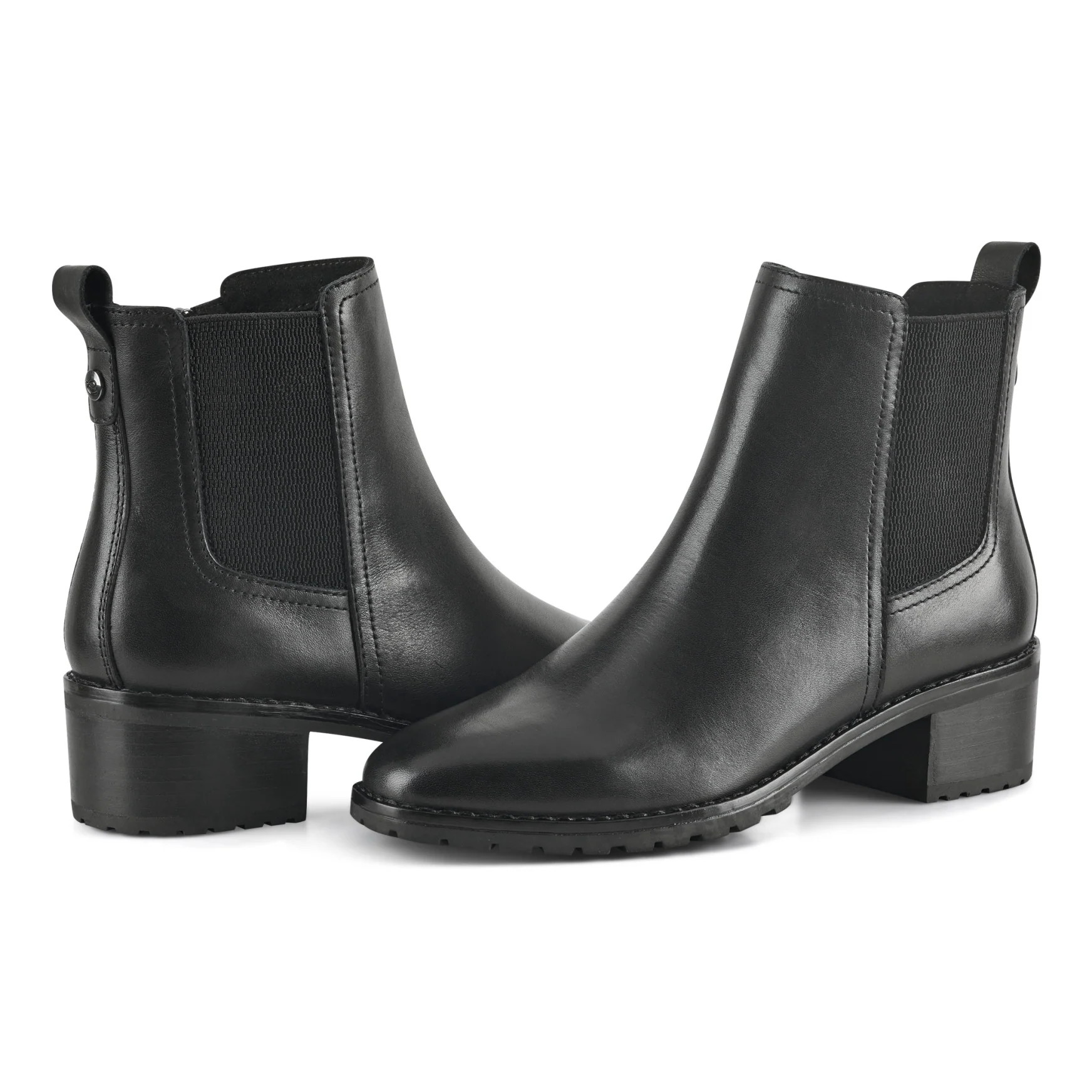 Fedra Block Heel Dress Booties - Image 7