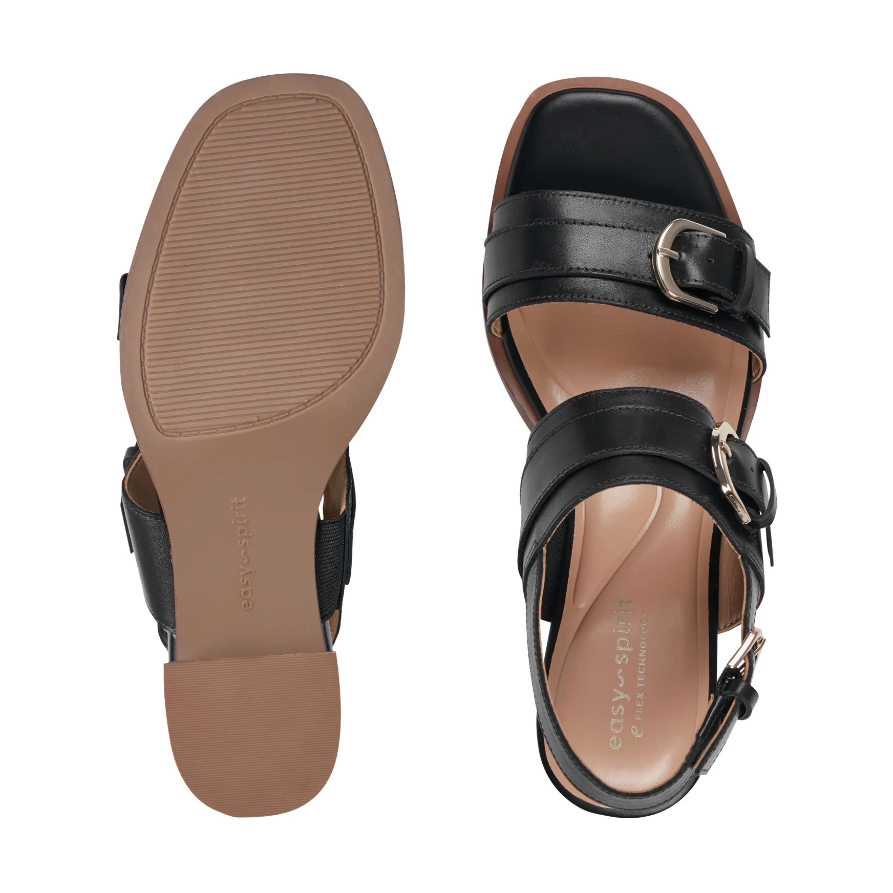 Hadiya Block Heel Sandals - Image 5