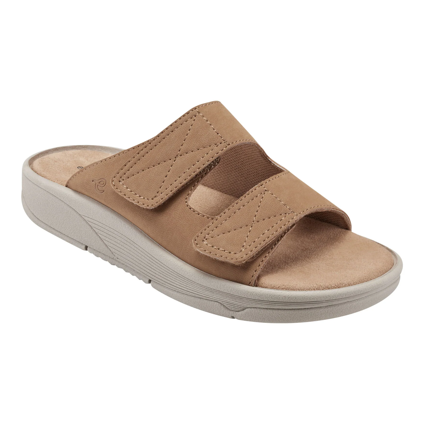 Red Slip On Sandals - Image 2
