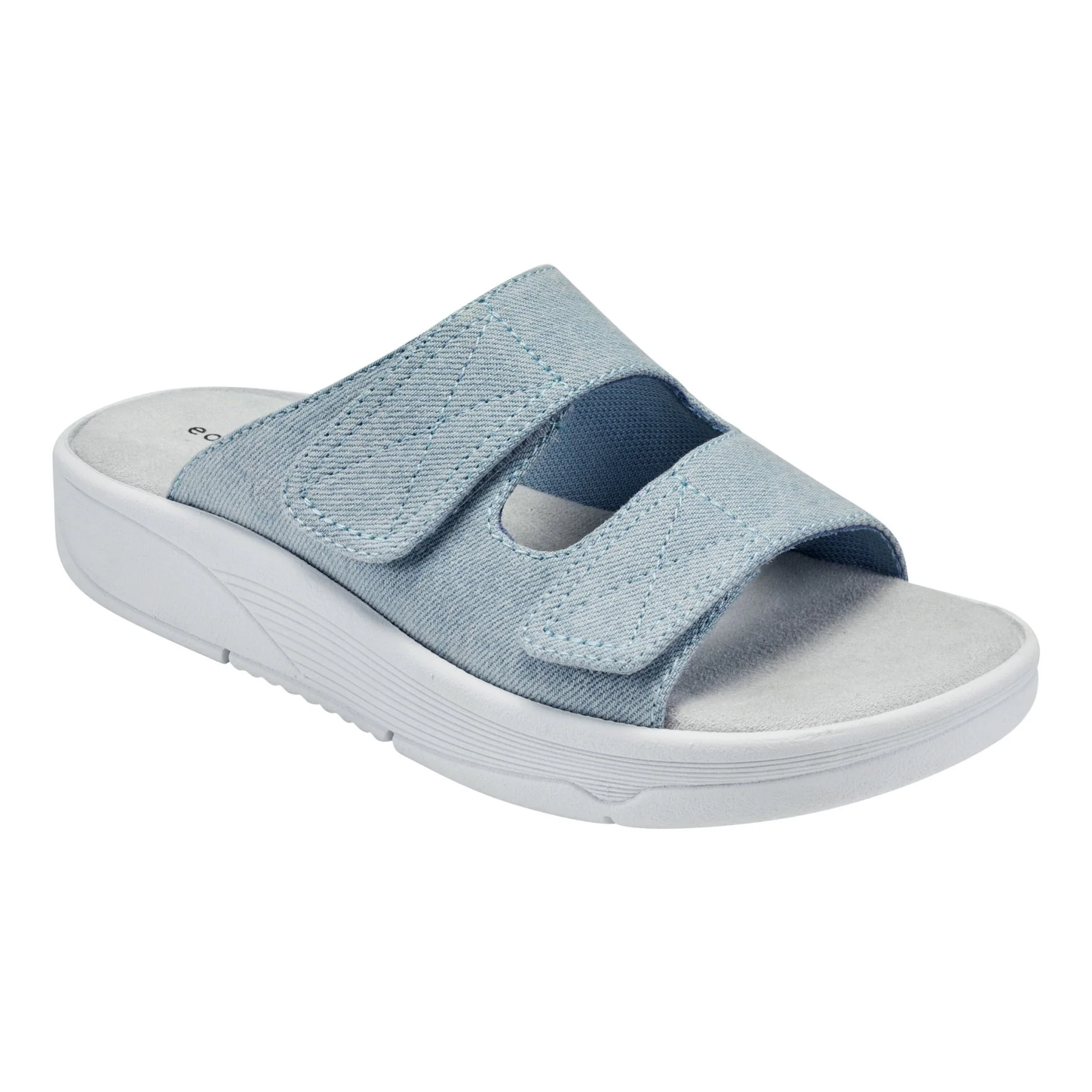 Red Slip On Sandals - Image 2