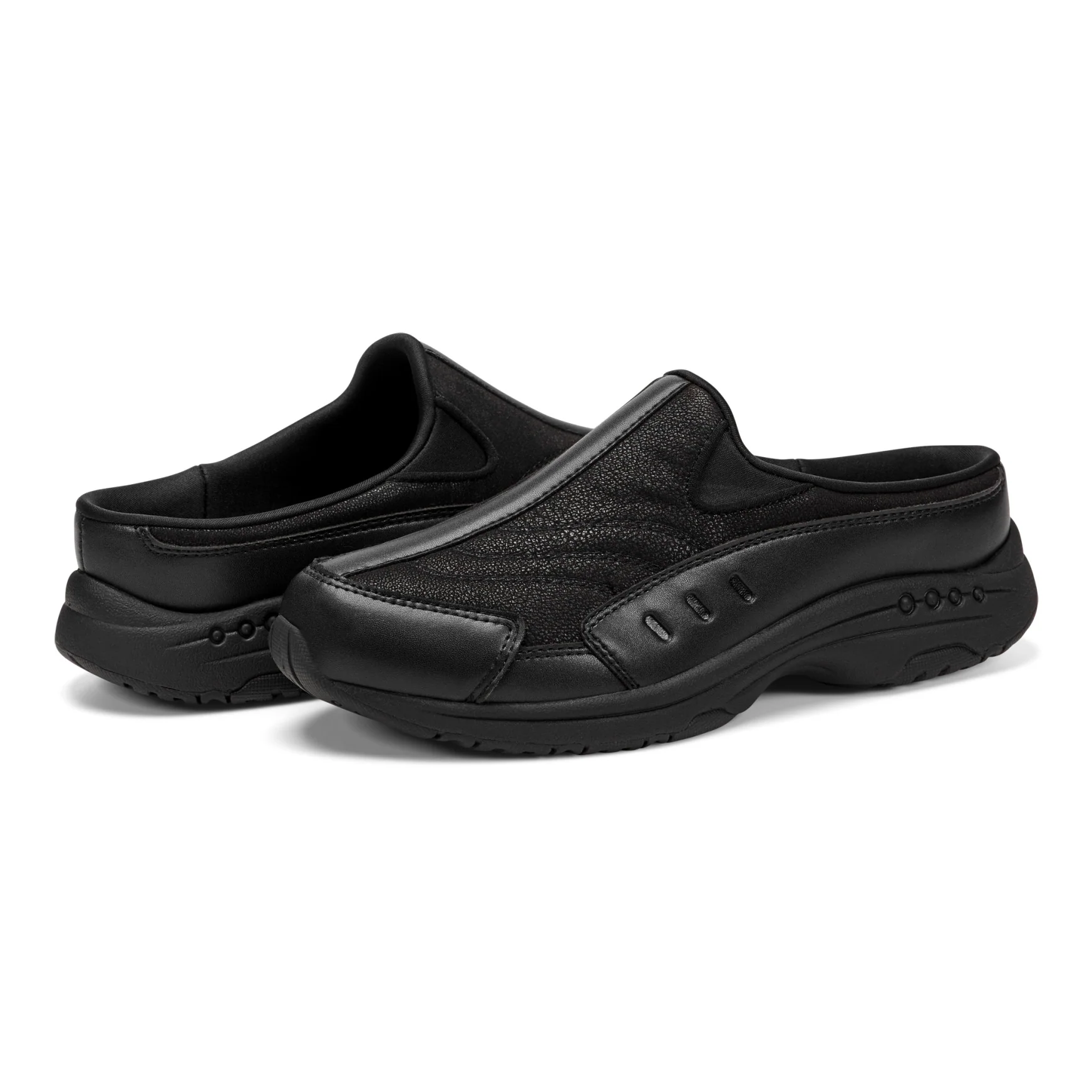 Traveltime Leather Clogs - Image 7