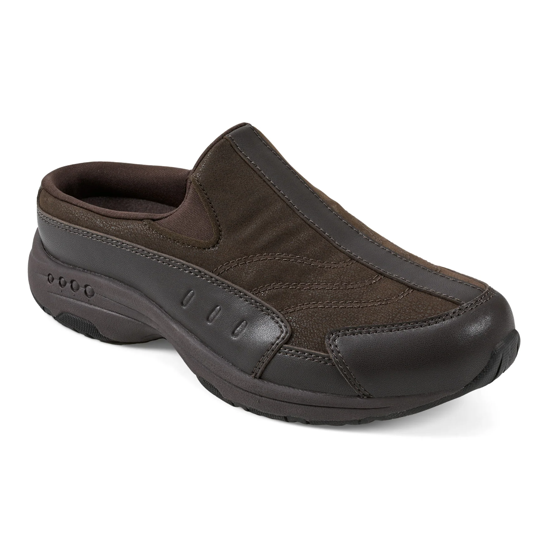 Traveltime Leather Clogs - Image 2