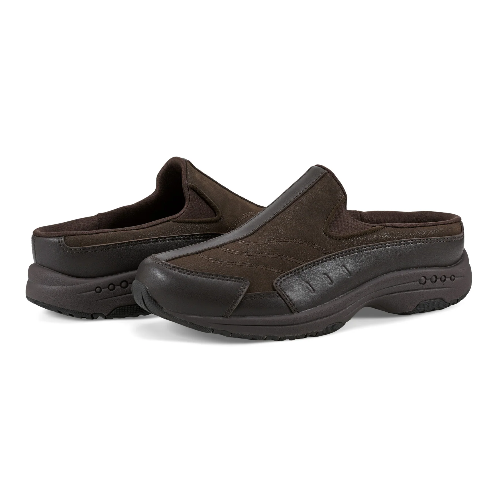 Traveltime Leather Clogs - Image 7